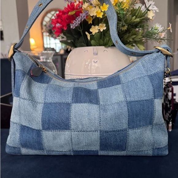 Coach Handbags - Full Size Coachtopia Alter/Ego Denim Patchwork